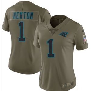 Carolina Panthers Nike Salute Jersey Cam Newton #1